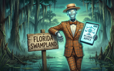 Why asking AI for legal advice is much like taking investment advice from the person selling Florida swampland 
